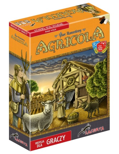 Agricola - wersja dla graczy Ekonomiczne Lacerta