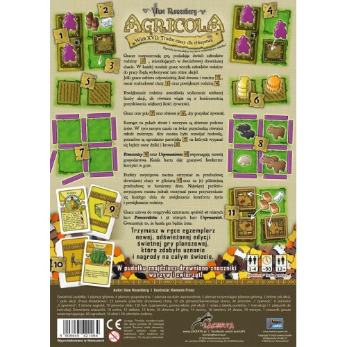 Agricola - wersja dla graczy Ekonomiczne Lacerta