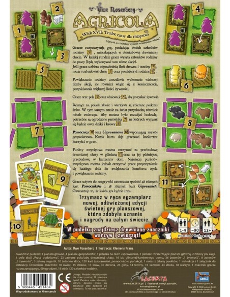 Agricola - wersja dla graczy Ekonomiczne Lacerta