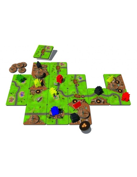 CARCASSONNE GORĄCZKA ZŁOTA Rodzinne Bard Centrum Gier