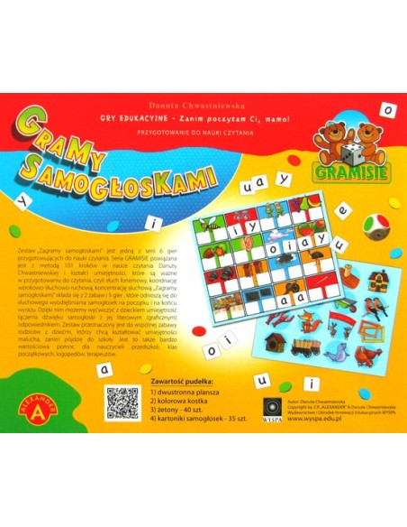 Gramy Samogłoskam Edukacyjne Alexander