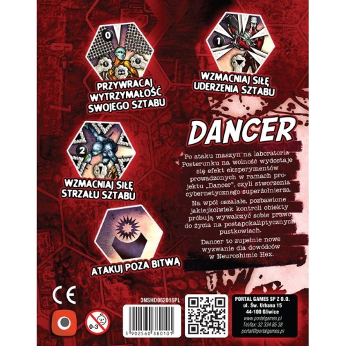 Neuroshima HEX 3.0 : Dancer Neuroshima Hex Portal Neuroshima HEX 3.0 : Dancer Neuroshima Hex Portal