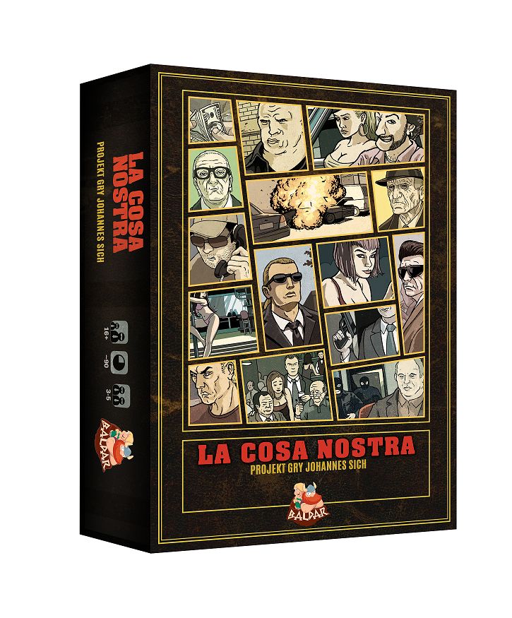 La cosa nostra настольная игра обзор