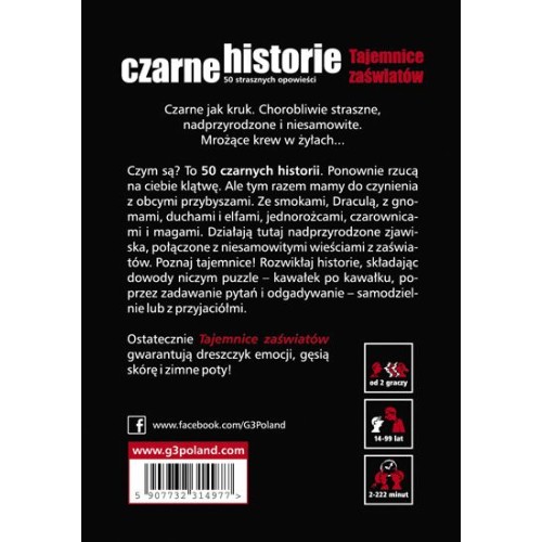 Czarne historie - Tajemnice zaświatów Imprezowe G3