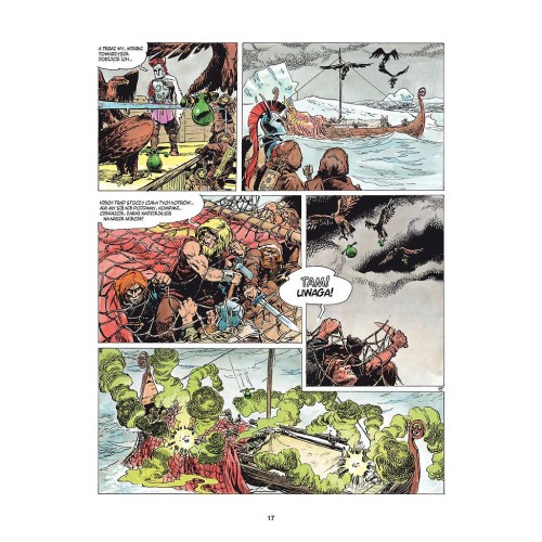 Thorgal - 2 - Wyspa lodowych mórz (twarda oprawa) Komiksy fantasy Egmont