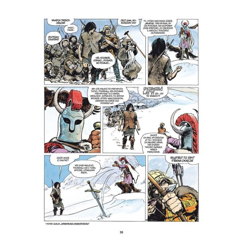 Thorgal - 2 - Wyspa lodowych mórz (twarda oprawa) Komiksy fantasy Egmont