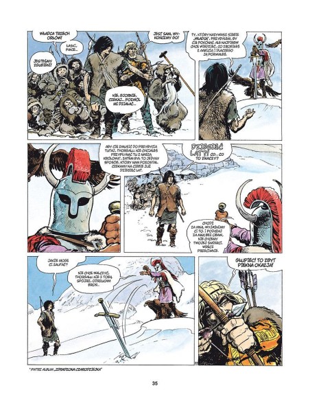 Thorgal - 2 - Wyspa lodowych mórz (twarda oprawa) Komiksy fantasy Egmont