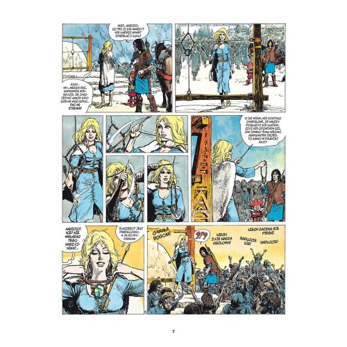 Thorgal - 3 - Trzej starcy z kraju Aran (twarda oprawa) Komiksy fantasy Egmont Thorgal - 3 - Trzej starcy z kraju Aran (twarda oprawa) Komiksy fantasy Egmont