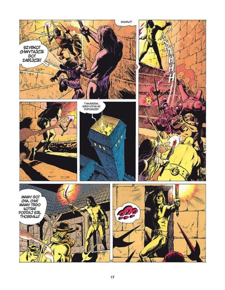 Thorgal - 3 - Trzej starcy z kraju Aran (twarda oprawa) Komiksy fantasy Egmont Thorgal - 3 - Trzej starcy z kraju Aran (twarda oprawa) Komiksy fantasy Egmont