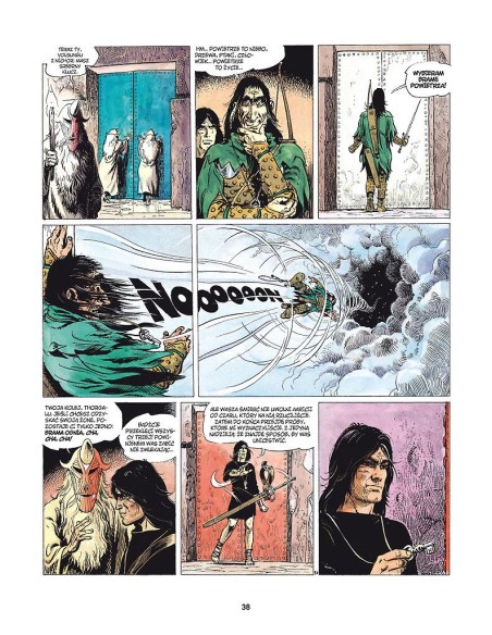 Thorgal - 3 - Trzej starcy z kraju Aran (twarda oprawa) Komiksy fantasy Egmont Thorgal - 3 - Trzej starcy z kraju Aran (twarda oprawa) Komiksy fantasy Egmont