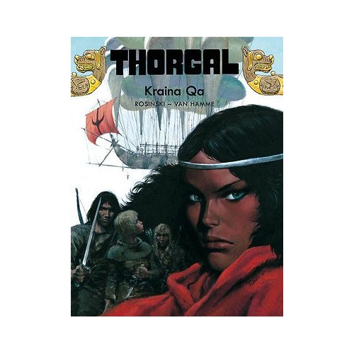 Thorgal - 10- Kraina Qa (twarda oprawa) Komiksy fantasy Egmont