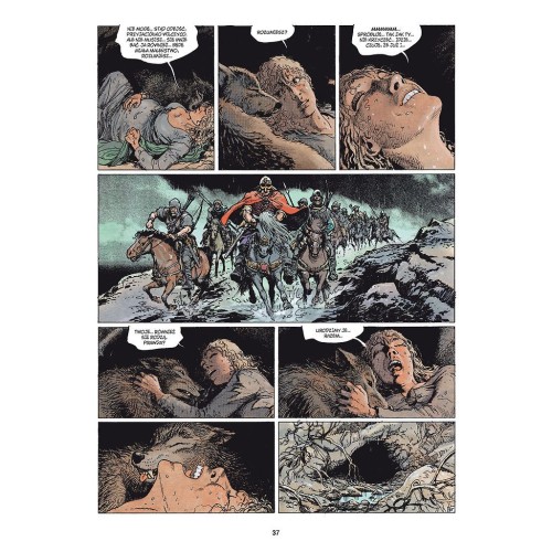 Thorgal - 16 - Wilczyca (twarda oprawa) Komiksy fantasy Egmont