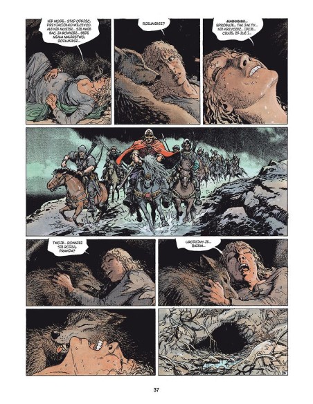 Thorgal - 16 - Wilczyca (twarda oprawa) Komiksy fantasy Egmont