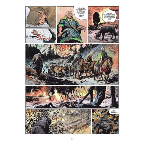 Thorgal - 16 - Wilczyca (twarda oprawa) Komiksy fantasy Egmont