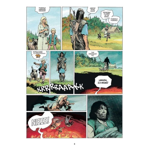 Thorgal - 19 - Niewidzialna forteca (twarda oprawa) Komiksy fantasy Egmont