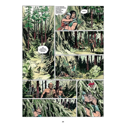 Thorgal - 19 - Niewidzialna forteca (twarda oprawa) Komiksy fantasy Egmont