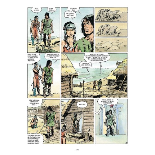 Thorgal - 19 - Niewidzialna forteca (twarda oprawa) Komiksy fantasy Egmont