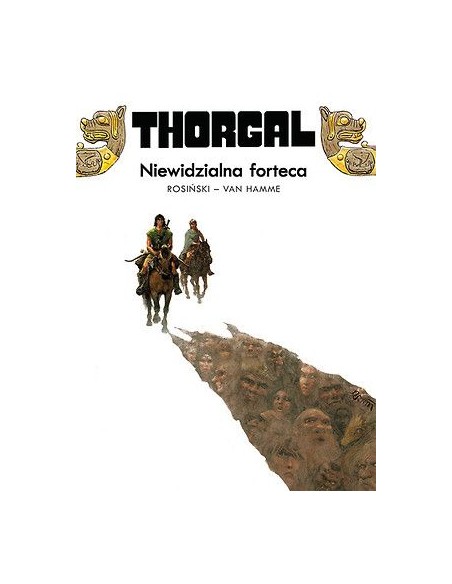 Thorgal - 19 - Niewidzialna forteca (twarda oprawa) Komiksy fantasy Egmont