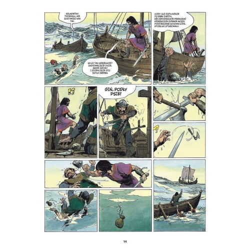 Thorgal - 23 - Klatka (twarda oprawa) Komiksy fantasy Egmont