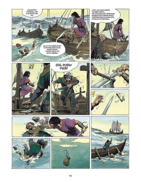 Thorgal - 23 - Klatka (twarda oprawa) Komiksy fantasy Egmont