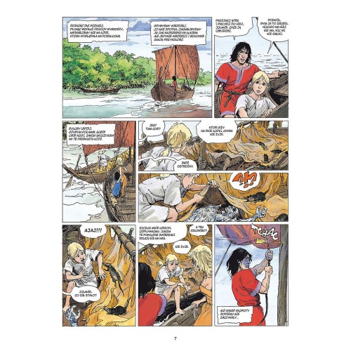 Thorgal - 25 - Błękitna zaraza (twarda oprawa) Komiksy fantasy Egmont