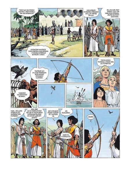 Thorgal - 25 - Błękitna zaraza (twarda oprawa) Komiksy fantasy Egmont