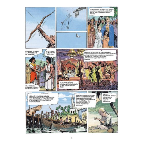 Thorgal - 25 - Błękitna zaraza (twarda oprawa) Komiksy fantasy Egmont