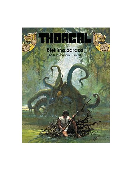 Thorgal - 25 - Błękitna zaraza (twarda oprawa) Komiksy fantasy Egmont