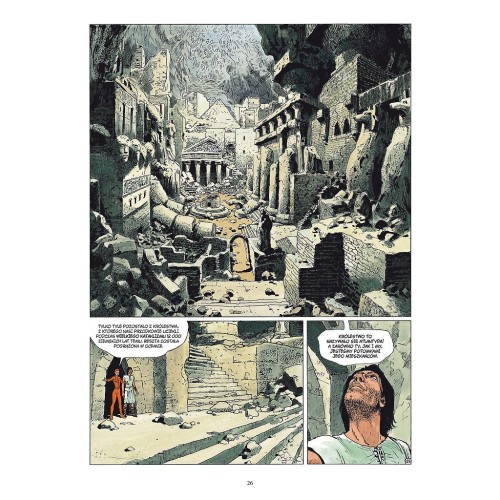 Thorgal - 26 - Królestwo pod piaskiem (twarda oprawa) Komiksy fantasy Egmont