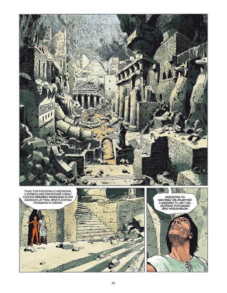 Thorgal - 26 - Królestwo pod piaskiem (twarda oprawa) Komiksy fantasy Egmont