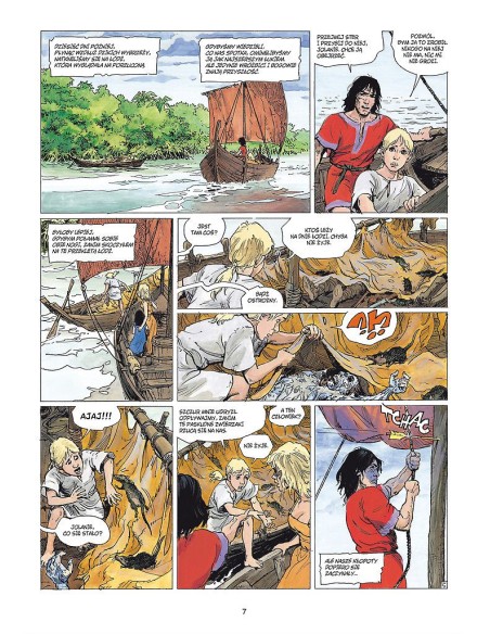 Thorgal - 27 - Barbarzyńca (twarda oprawa) Komiksy fantasy Egmont