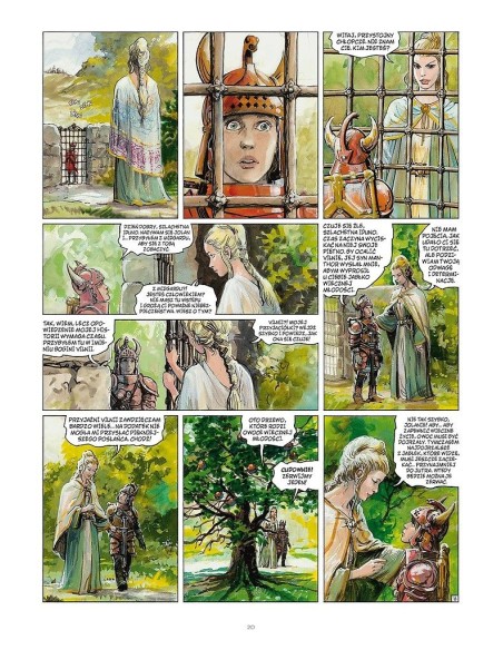 Thorgal - 32 - Bitwa o Asgard (twarda oprawa) Komiksy fantasy Egmont