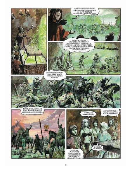 Thorgal - 33 - Statek miecz (twarda oprawa) Komiksy fantasy Egmont