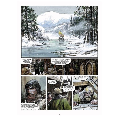 Thorgal - 33 - Statek miecz (twarda oprawa) Komiksy fantasy Egmont