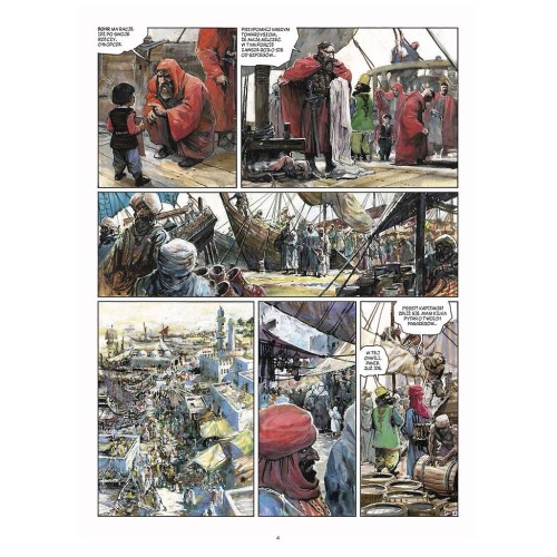 Thorgal - 34 - Kah-Aniel (twarda oprawa) Komiksy fantasy Egmont