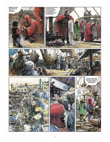 Thorgal - 34 - Kah-Aniel (twarda oprawa) Komiksy fantasy Egmont