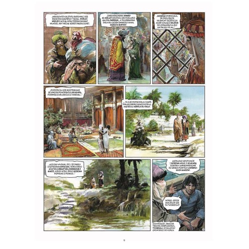 Thorgal - 34 - Kah-Aniel (twarda oprawa) Komiksy fantasy Egmont