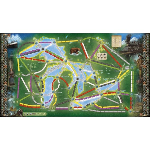 Wsiąść do Pociągu: Dookoła Świata Rodzinne Rebel