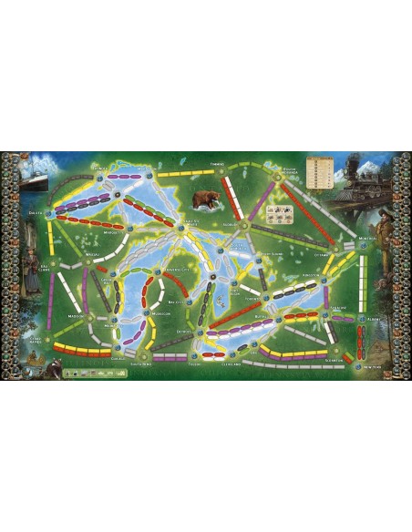 Wsiąść do Pociągu: Dookoła Świata Rodzinne Rebel