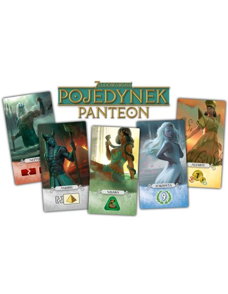 7 Cudów Świata: Pojedynek - Panteon Pozostałe gry Rebel
