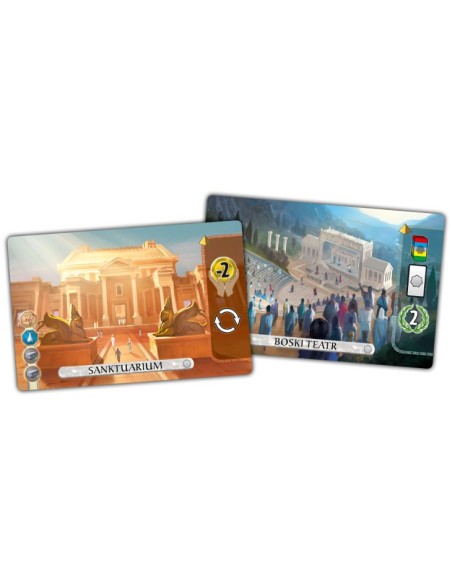 7 Cudów Świata: Pojedynek - Panteon Pozostałe gry Rebel