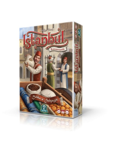 Istanbul (Istambuł edycja polska): Mokka & Bakszysz Pozostałe gry 2 Pionki