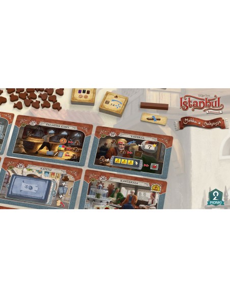 Istanbul (Istambuł edycja polska): Mokka & Bakszysz Pozostałe gry 2 Pionki