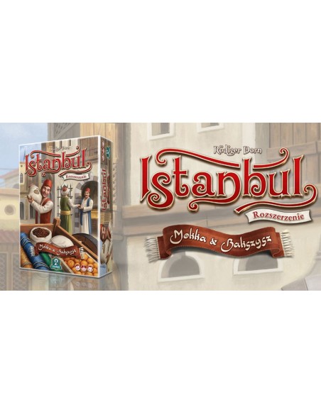 Istanbul (Istambuł edycja polska): Mokka & Bakszysz Pozostałe gry 2 Pionki