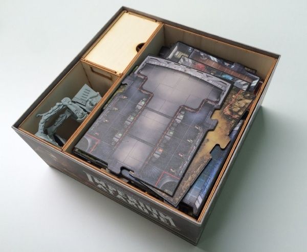 GeekMod - Drewniany insert pasujący do gry Imperium Atakuje (Imperial Assault)