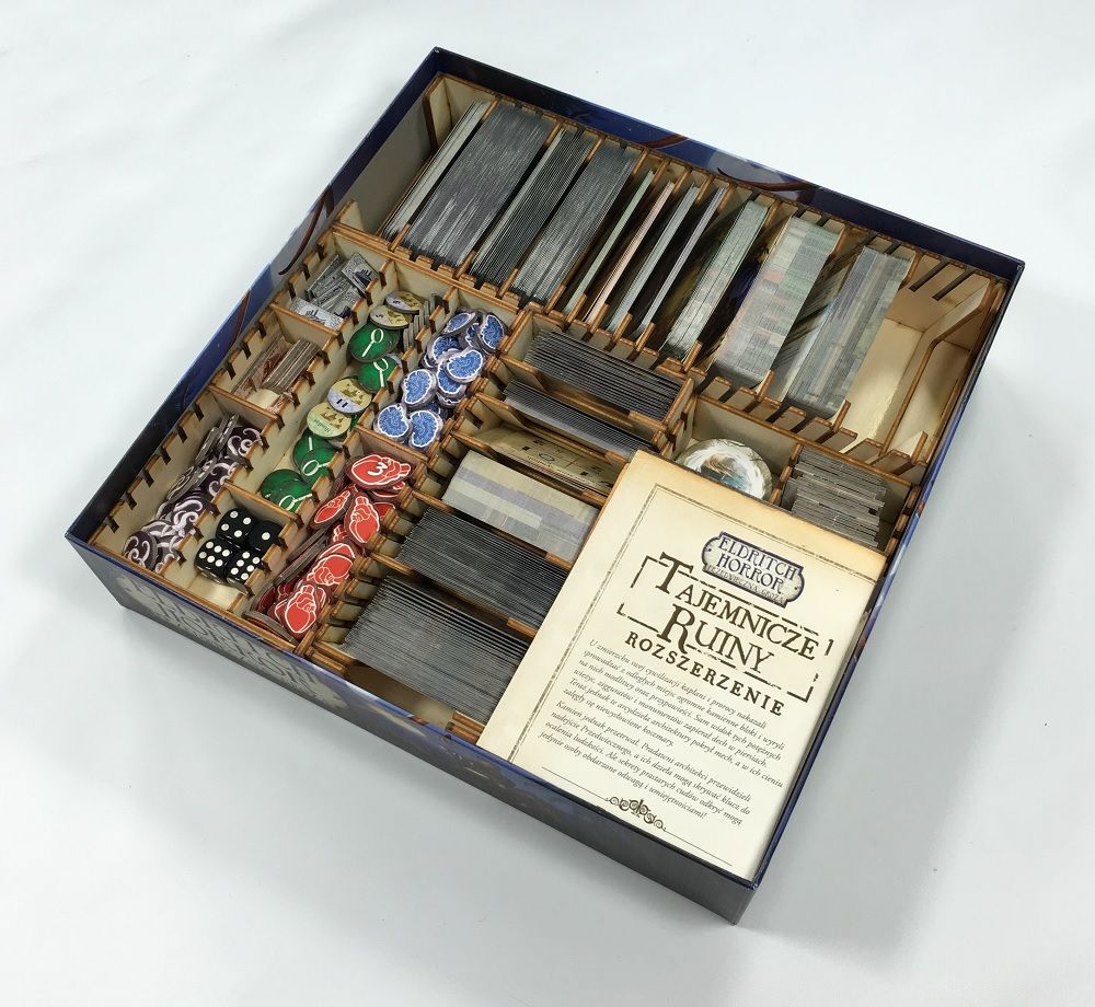 Geekmod - Drewniany insert pasujący do gry Eldritch Horror