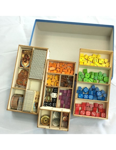 Geekmod - Drewniany insert pasujący do gry Marco Polo Inserty i organizery GeekMod Geekmod - Drewniany insert pasujący do gry Marco Polo Inserty i organizery GeekMod