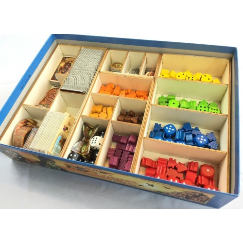 Geekmod - Drewniany insert pasujący do gry Marco Polo Inserty i organizery GeekMod Geekmod - Drewniany insert pasujący do gry Marco Polo Inserty i organizery GeekMod