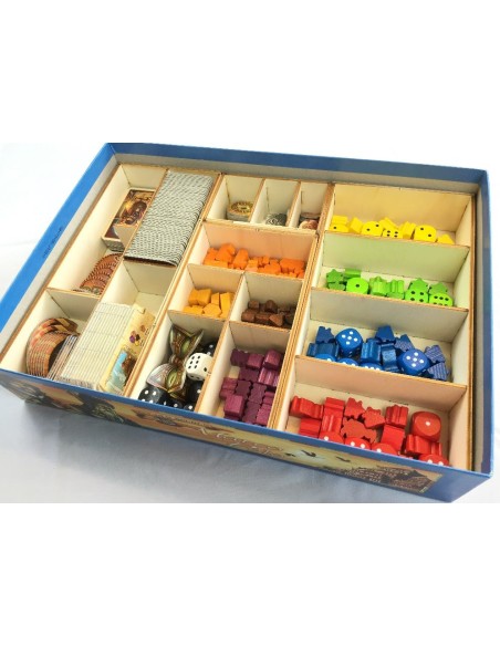 Geekmod - Drewniany insert pasujący do gry Marco Polo Inserty i organizery GeekMod Geekmod - Drewniany insert pasujący do gry Marco Polo Inserty i organizery GeekMod