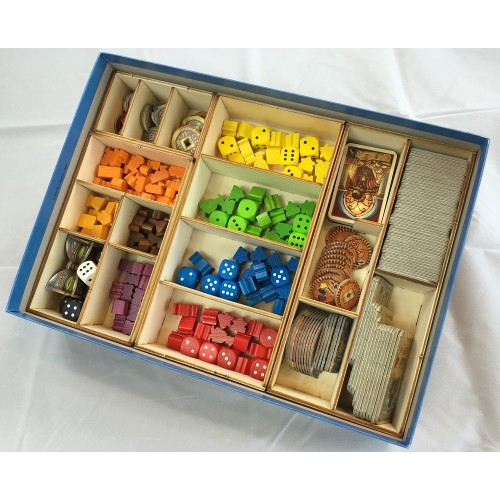Geekmod - Drewniany insert pasujący do gry Marco Polo Inserty i organizery GeekMod Geekmod - Drewniany insert pasujący do gry Marco Polo Inserty i organizery GeekMod